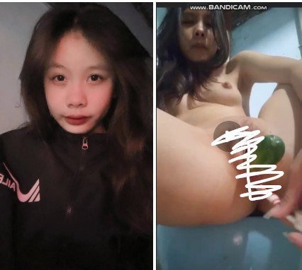 sex viet:Học sinh con thích tự sướng bằng dưa leo